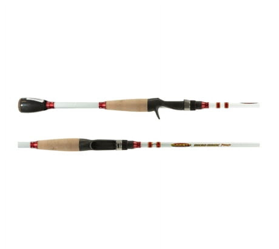 Duckett Fishing Micro Magic Pro Casting Rods, Med-Heavy, Crankin', White,  7ft 6i 