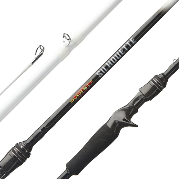 Duckett Fishing Silhouette, 6'9" Medium Fast Casting Rod