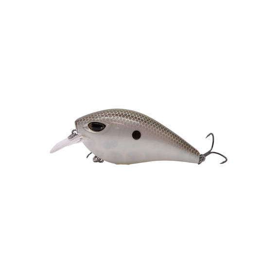 Duckett Fishing Squarebill Crankbait, Shallow Water Bass Lure with Aggressive Action and Deflections, Green Gizzard Shad, 1.5 oz