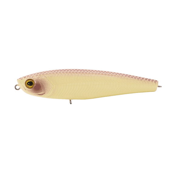 Duckett Fishing Super Sound 110 Topwater, High-Impact Walking Lure for Attracting Aggressive Bass Strikes, Bone