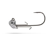 Duckett Fishing Sway Head Jig, Innovative Design for Enhanced Swaying Action and Effective Soft Plastic Rigging, Unpainted w/Eye, 3/16oz