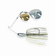 Duckett Fishing Waterslash Double Colorado Spinnerbait, Compact Fishing Lure, Durable in Heavy Cover, Mouse, 3/8 oz