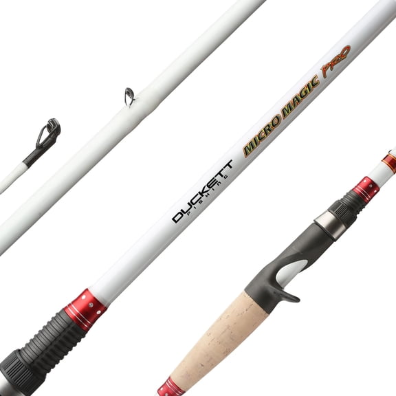 Duckett Fishing Micro Magic Pro Casting, Spinning & Crankin' Rods