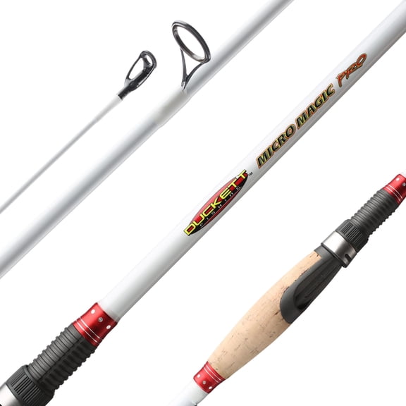 Duckett Fishing Micro Magic Pro Casting, Spinning & Crankin' Rods