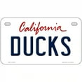 thumbnail image 1 of Ducks California Novelty State Metal License Plate 7" x 4" Motorcycle, 1 of 1