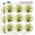 thumbnail image 1 of Ducks Flying Design Hunting Hunter Camo 2" Scrapbooking Crafting Stickers, 1 of 2