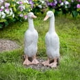 thumbnail image 1 of Northlight Ducks Outdoor Garden Statues - 17.25" - Set of 2, 1 of 9