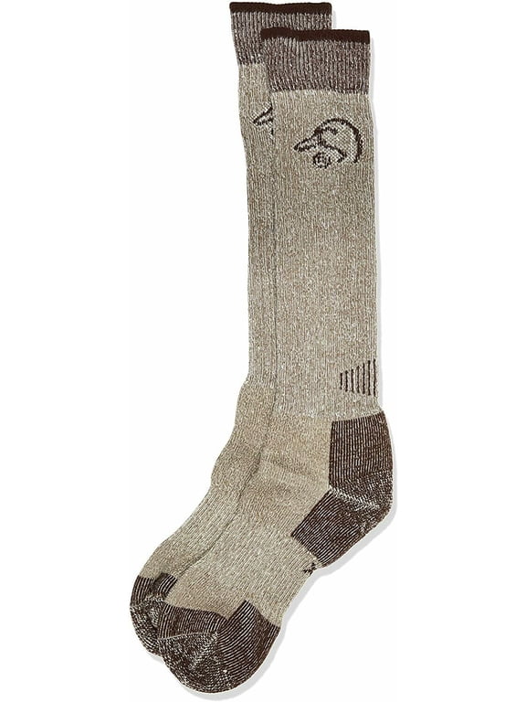 Ducks Unlimited Mens Socks, Merino Wool Tall Long Heavyweight Warm Thermal Socks, 1 Pair