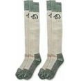 thumbnail image 1 of Ducks Unlimited Mens Socks, Merino Wool Wader Tall Extra Long Heavyweight Warm Socks, 2 Pair, 1 of 7