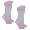 thumbnail image 1 of Ducks Unlimited Womens Socks, Merino Wool Heavyweight Cushion Boot Crew Socks, 2 Pairs, 1 of 6
