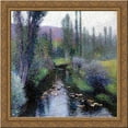 thumbnail image 1 of Ducks on the Vert 20x20 Gold Ornate Wood Framed Canvas Art by Martin, Henri, 1 of 2