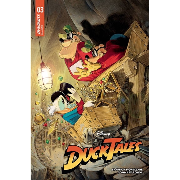 Ducktales (Dynamite) #3A VF ; Dynamite Comic Book