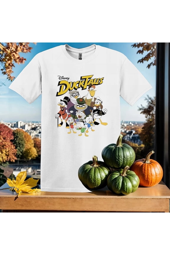 Ducktales Group Shot Logo T-shirt