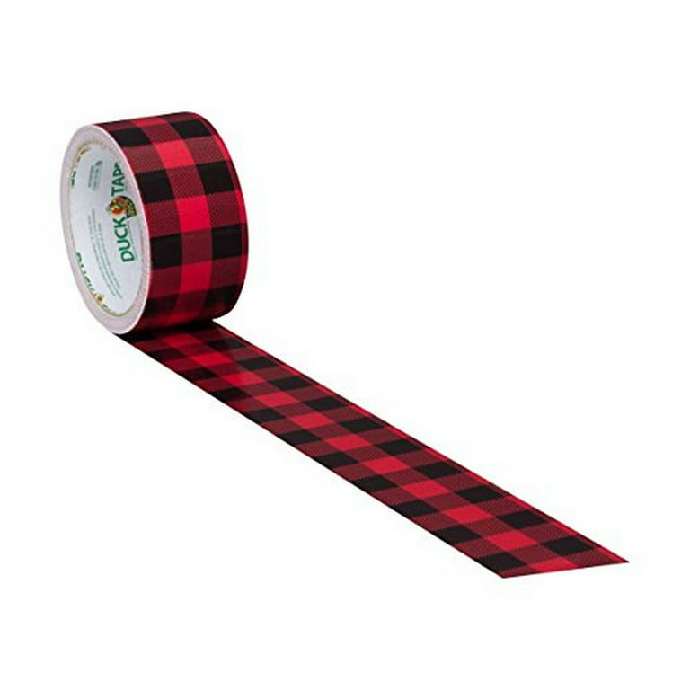 Scotch Duct Tape, Plaid to Meet You and Green Apple, 1.5-Inch by 5-Yard,  2-Roll