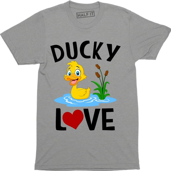 Ducky Love Matching Couples Valentines Day Duck Men's Tee Shirt