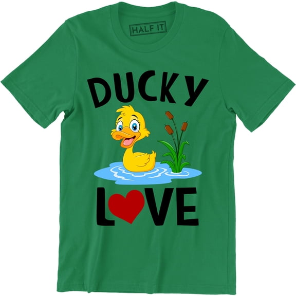Ducky Love Matching Couples Valentines Day Duck Men's Tee Shirt