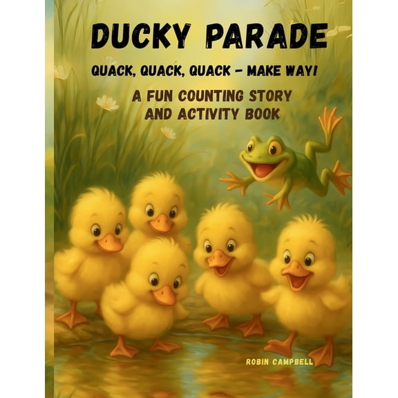Ducky Parade: Quack, Quack, Quack- Make Way!: A Fun Counting Story and Activity Book, (Paperback)
