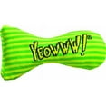 thumbnail image 1 of Duckyworld Stinkies Stripes Sardine Organically Stuffed Catnip Toy, Green, 1 of 3