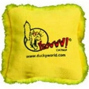 Duckyworld-Yeowww 812402000232 Pillow Refills Catnip Toy- Yellow