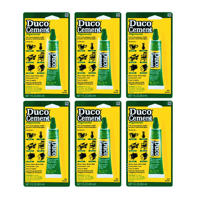 Quick Setting Duco Cement Household Multipurpose Cement (6 Pack