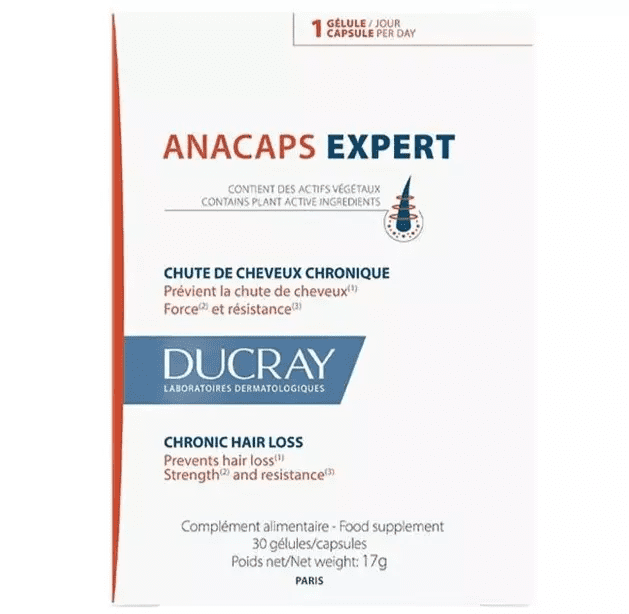 Ducray Anacaps Expert Chronic Hair Loss 30 Capsules