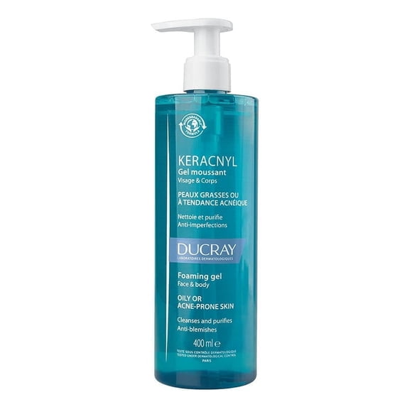 Ducray Keracnyl Wash Gel 400 ml