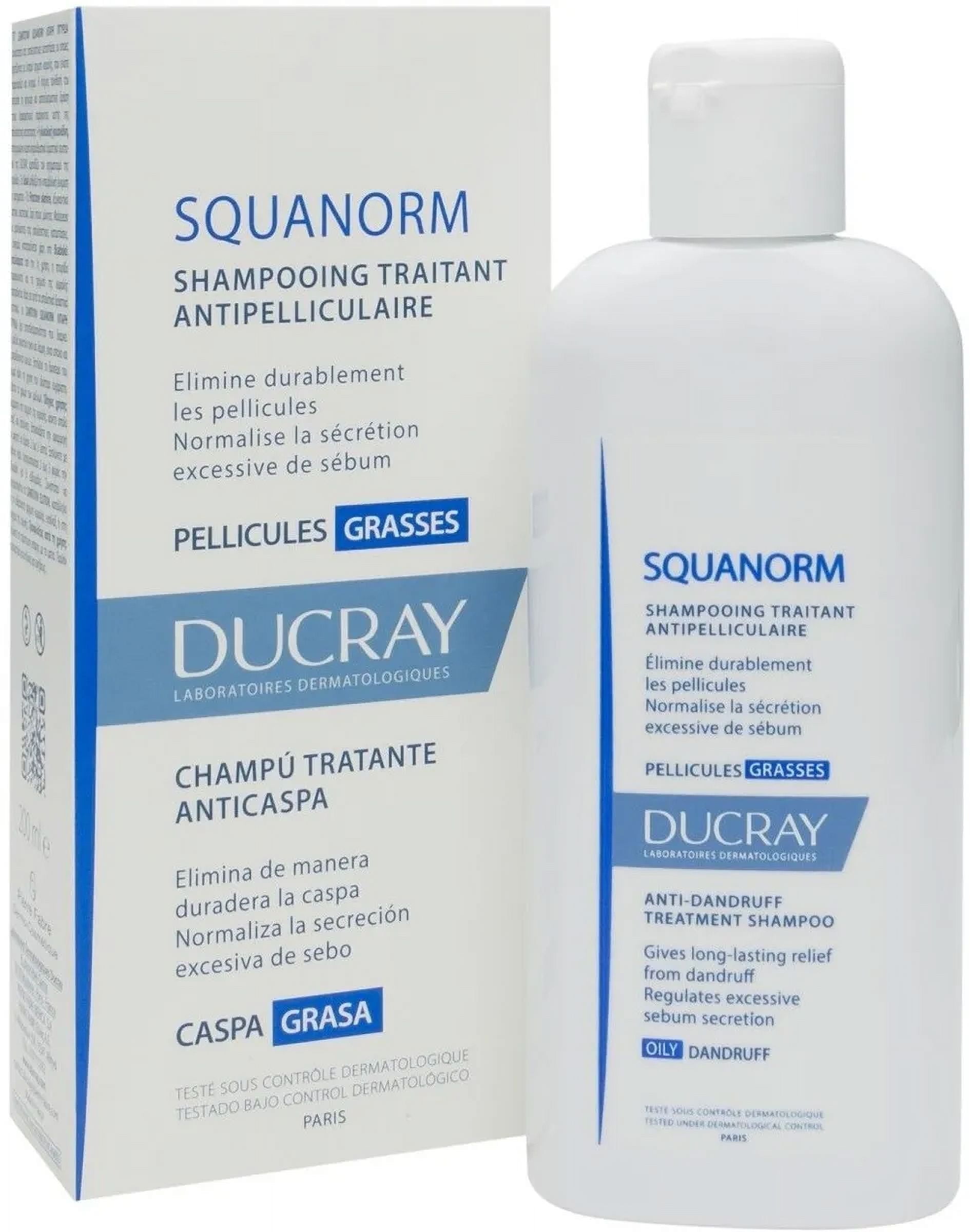 Ducray Squanorm Oil Anti-Dandruff Treatment Shampoo 200 ml