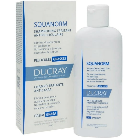 Ducray Squanorm Oil Anti-Dandruff Treatment Shampoo 200 ml