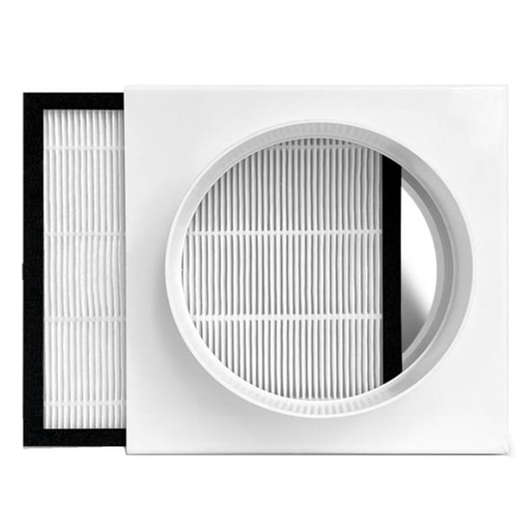 Duct Air Filter HEPA Ventilation Duct Air Filter for Pipes Fresh Air System Duct Fan Purification Box Air Filter Screen
