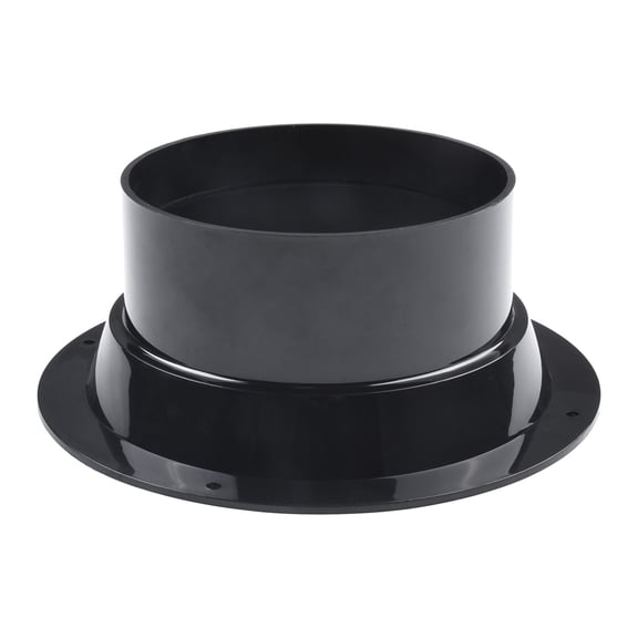Duct Connector Hose Connector Air Ventilation Adapter Flange Abs Plastic For 100-250Mm Dia Air Vent Connection Accessories