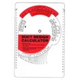Duct Design Calculator Wheel