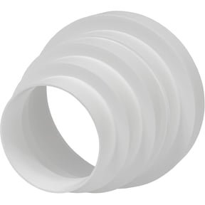 Repa Market 3" up to 6" Inch Duct Reducer-Increaser - Plastic Pipe Connector, Adapter