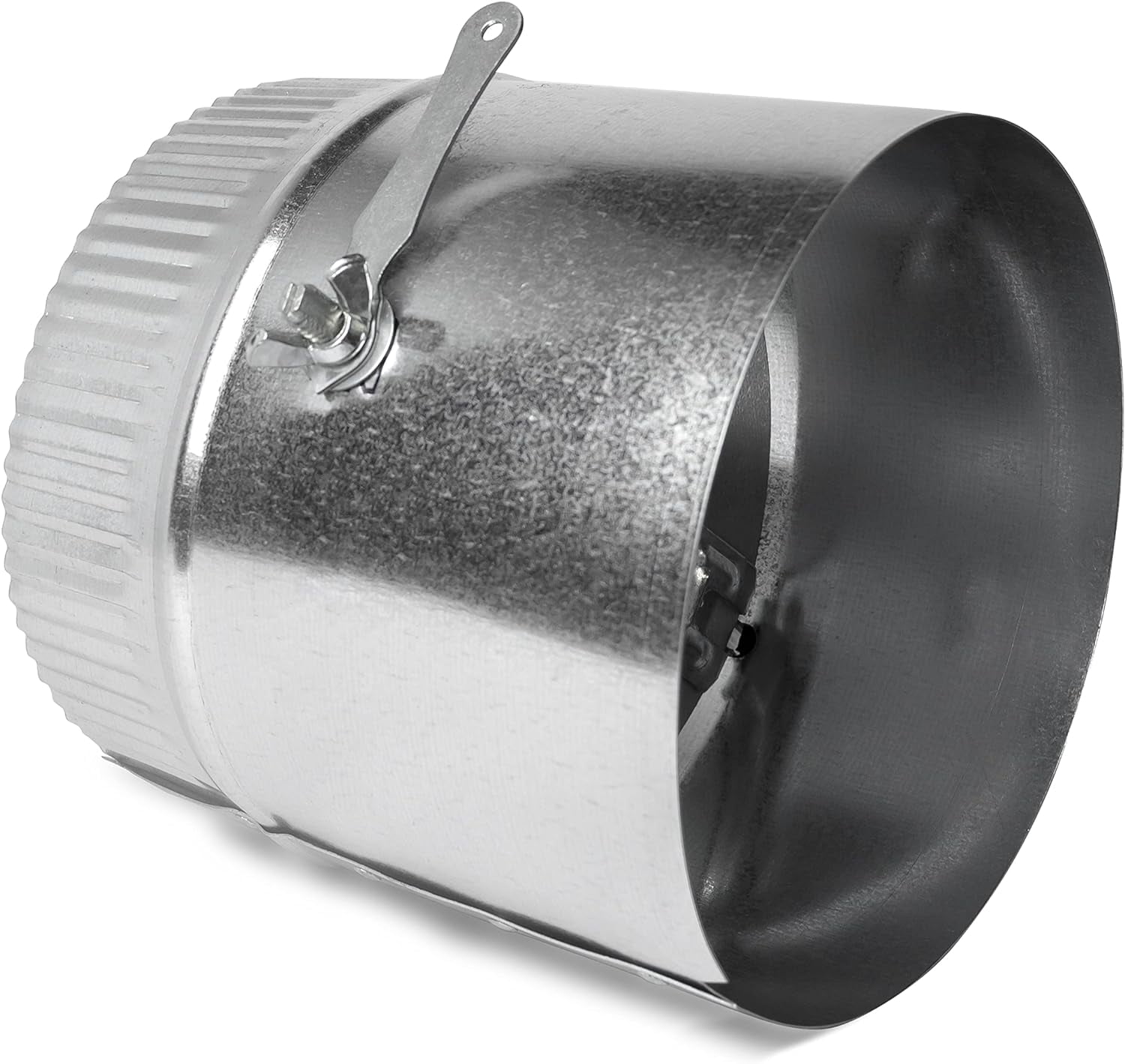 Duct Manual Volume Damper With Sleeve Galvanized Round Volume Damper