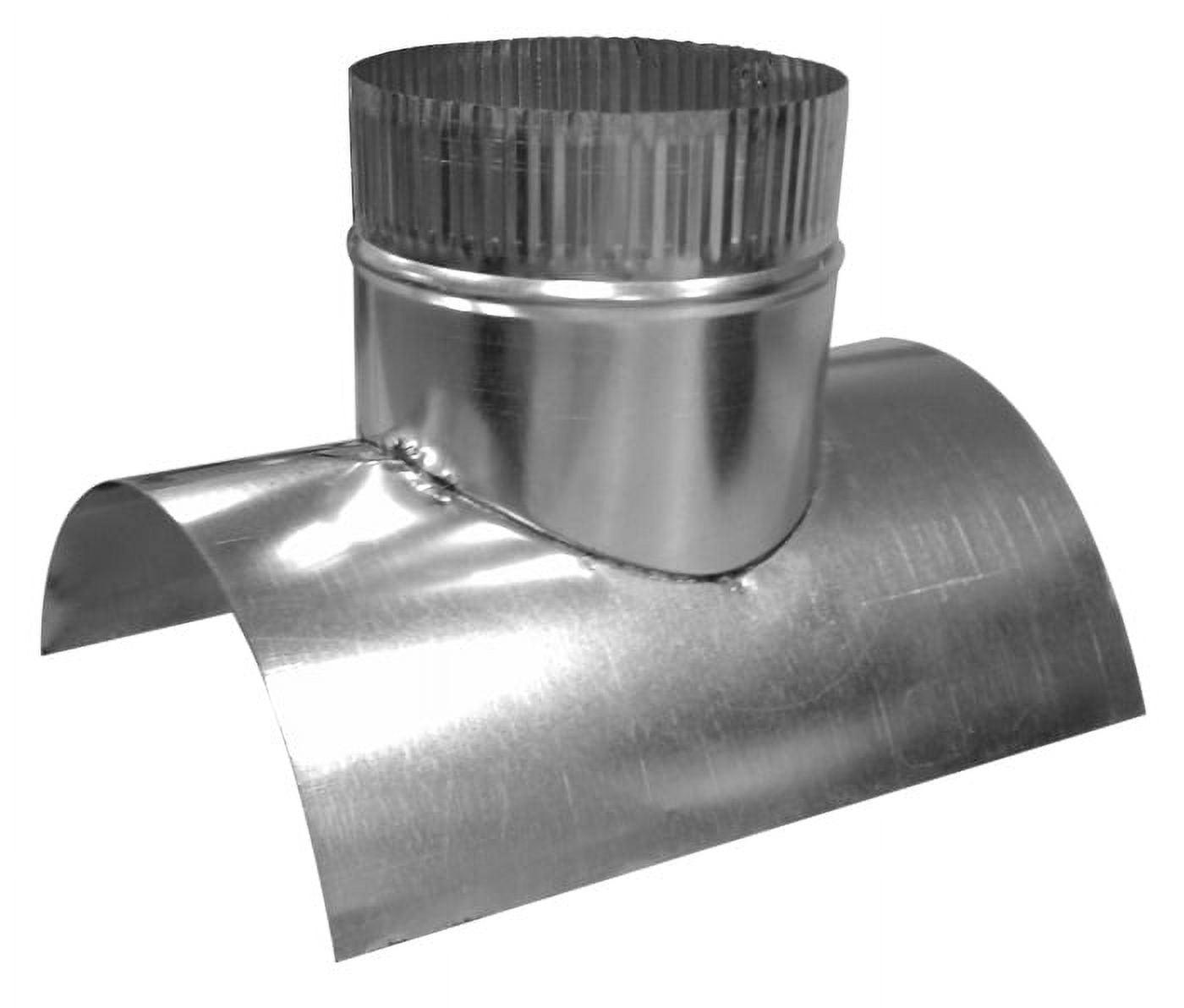 Duct Outlet 90 Degree Saddletap Round HVAC (8") to fit on 12"