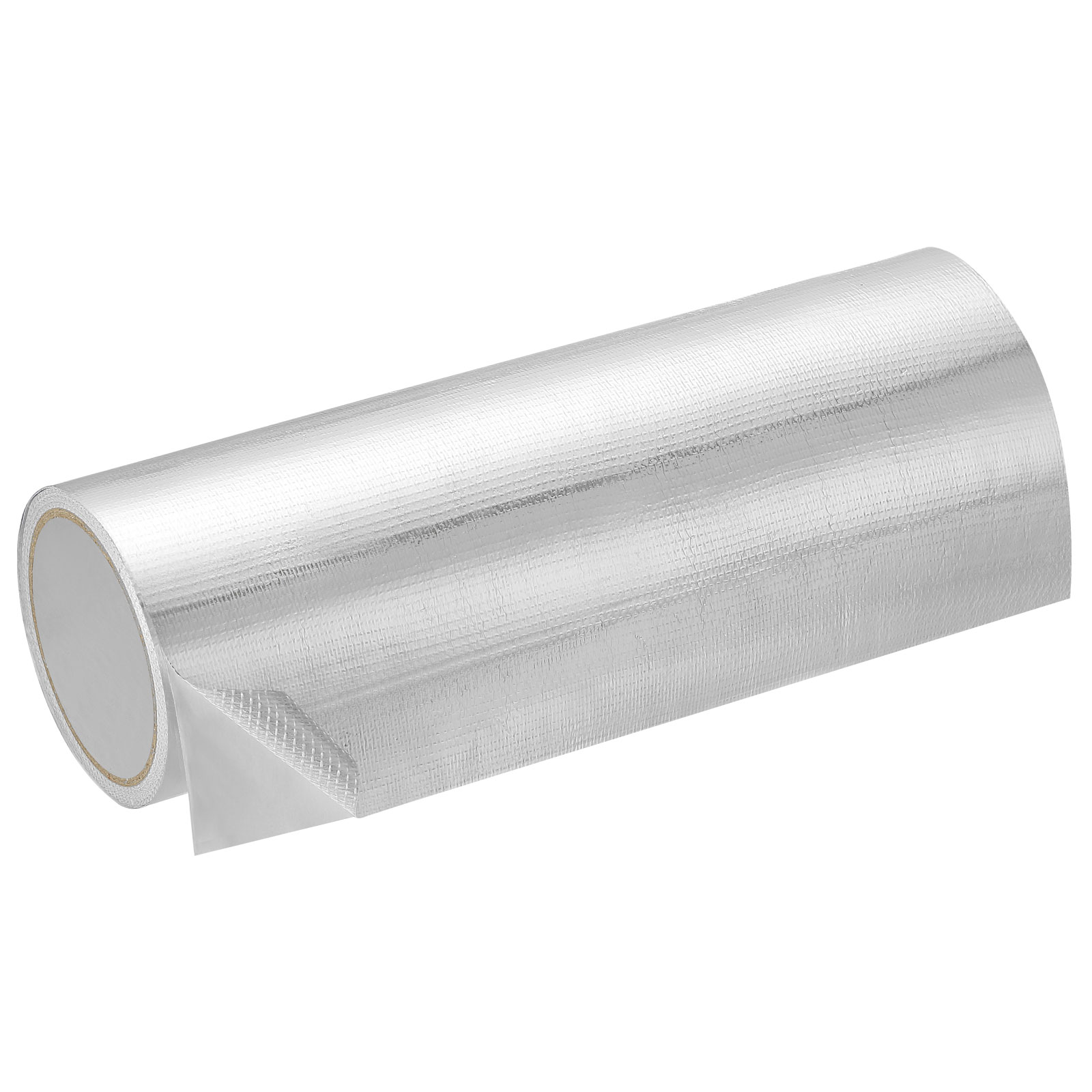 Uxcell Duct Tape 11.81" x 32.8 Ft Heavy Duty Aluminum Foil Tape Waterproof Glass Fiber Insulation Heat Resistant for Ductwork HVAC 1 Roll