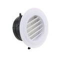 Duct Vents Round Louvered Vents Interior Abs Grille Ventilation Wall
