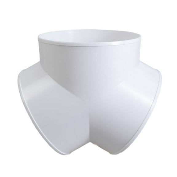 Ducting Y Shape Duct Connector Quick Ventilation Tube Joint Coupler 3 Ways Splitters Tees Joint Ventilation Pipe PVC Joint