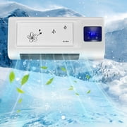 Ductless Portable Air Conditioners No Windows Needed, MXTPOV Wall Air Conditioner with Heaters, Small Mini Split Ac Heating System for Home Bedroom Office