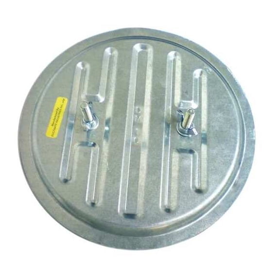 Ductmate Duct Cleaner Access Door,11 In.,Round GRDCI10GA