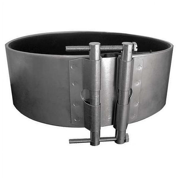 Round Duct Coupler, 16 in Duct Dia, Metal, 24 ga GA, 16 in W, 42" L, 16" H