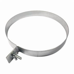 Round Hanger Strap, Galvanized Steel, 20 GA, 1 in W x 19 1/2 in H GRRDH18GA20