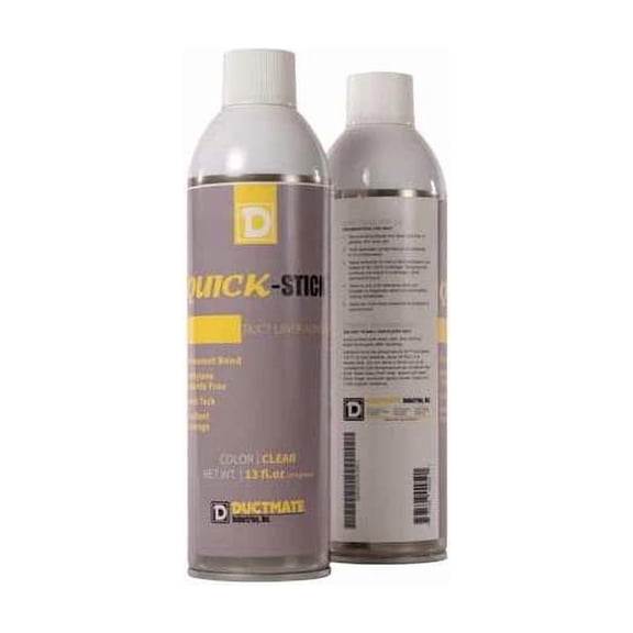 Ductmate Spray Adhesive,13 fl oz,Aerosol Can GRQUICKSTICKCAN13