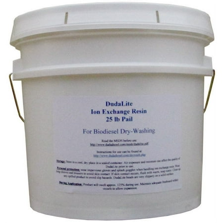Duda Energy DW-R10 Biodiesel Dry Washing Ion-Exchange Resin, 25 lb
