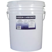 Duda Energy Dense Sodium Carbonate, 99.8+% Purity - pH Adjuster for Pools, Spas, and Dishwashers, 50 lb Pail