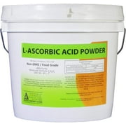 Duda Energy Food Grade L-Ascorbic Acid Powder, 99.98+% Purity Vitamin C, 5 lb