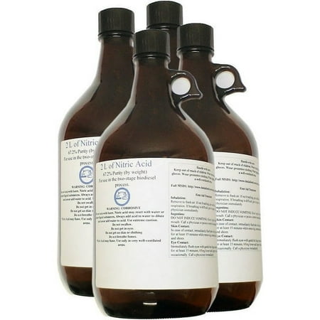 Duda Energy Industrial Grade Nitric Acid, 67.2% Purity, 10 liters