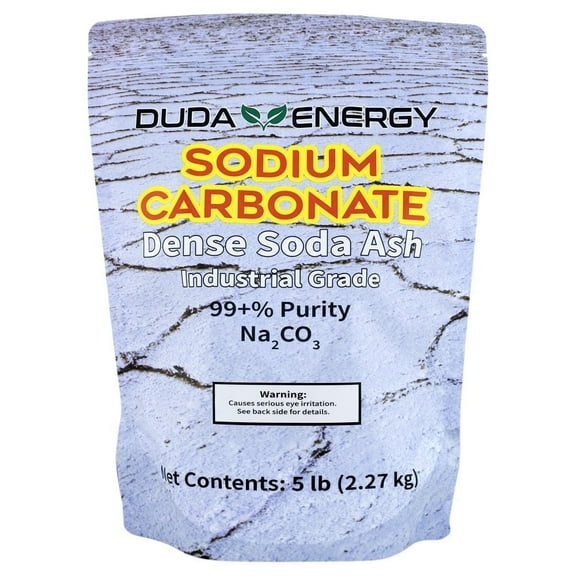 5 lb Pure Sodium Carbonate Dense Soda Ash Na2CO3 pH Adjust Chemical Spa Pool Cleaning Dishwasher
