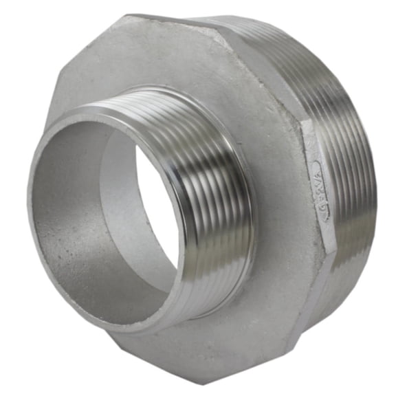 Duda Energy Pipe Fitting & Coupler Reducing Nipple 4" x 2-1/2" Male NPT