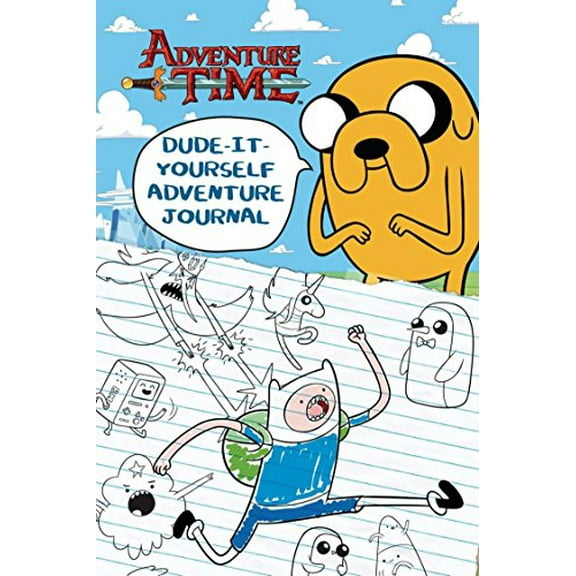 Pre-Owned Adventure Time Dude-It-Yourself Adventure Journal, by Kirsten Mayer, (Hardcover), English