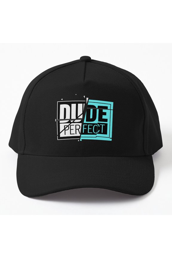 Dude Perfect Baseball Hat, Playful Positive Statement Graphic Design, Classic Everyday Cap
